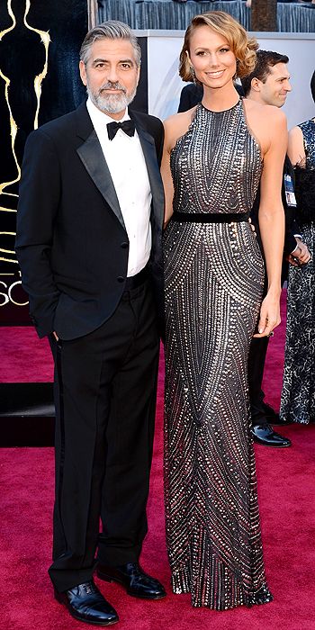 George Clooney and Stacy Kiebler
