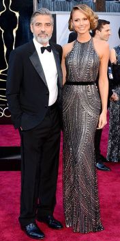 George Clooney and Stacy Kiebler